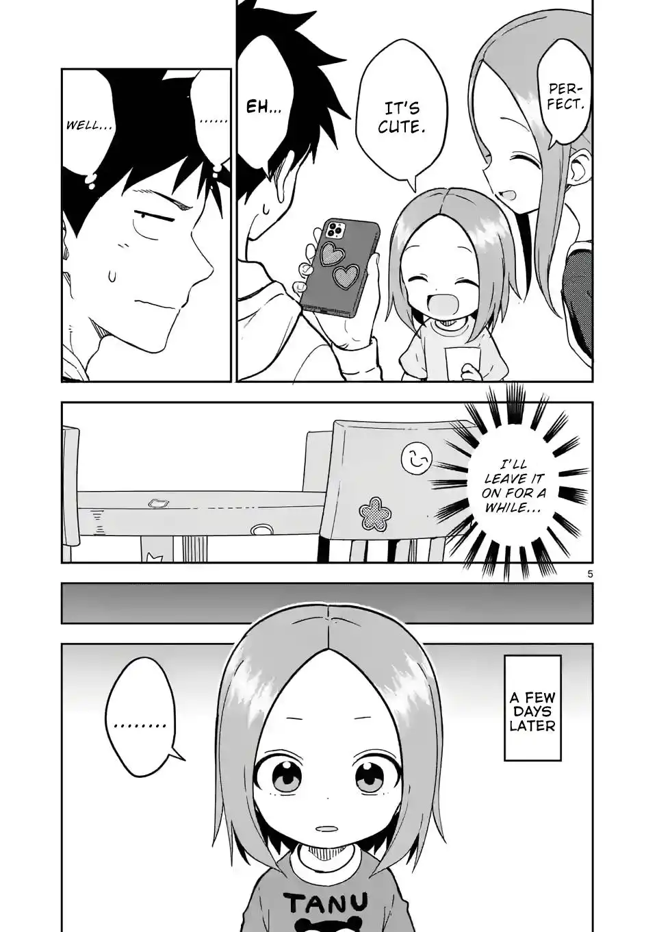 Karakai Jouzu no (Moto) Takagi-san Chapter 221 5